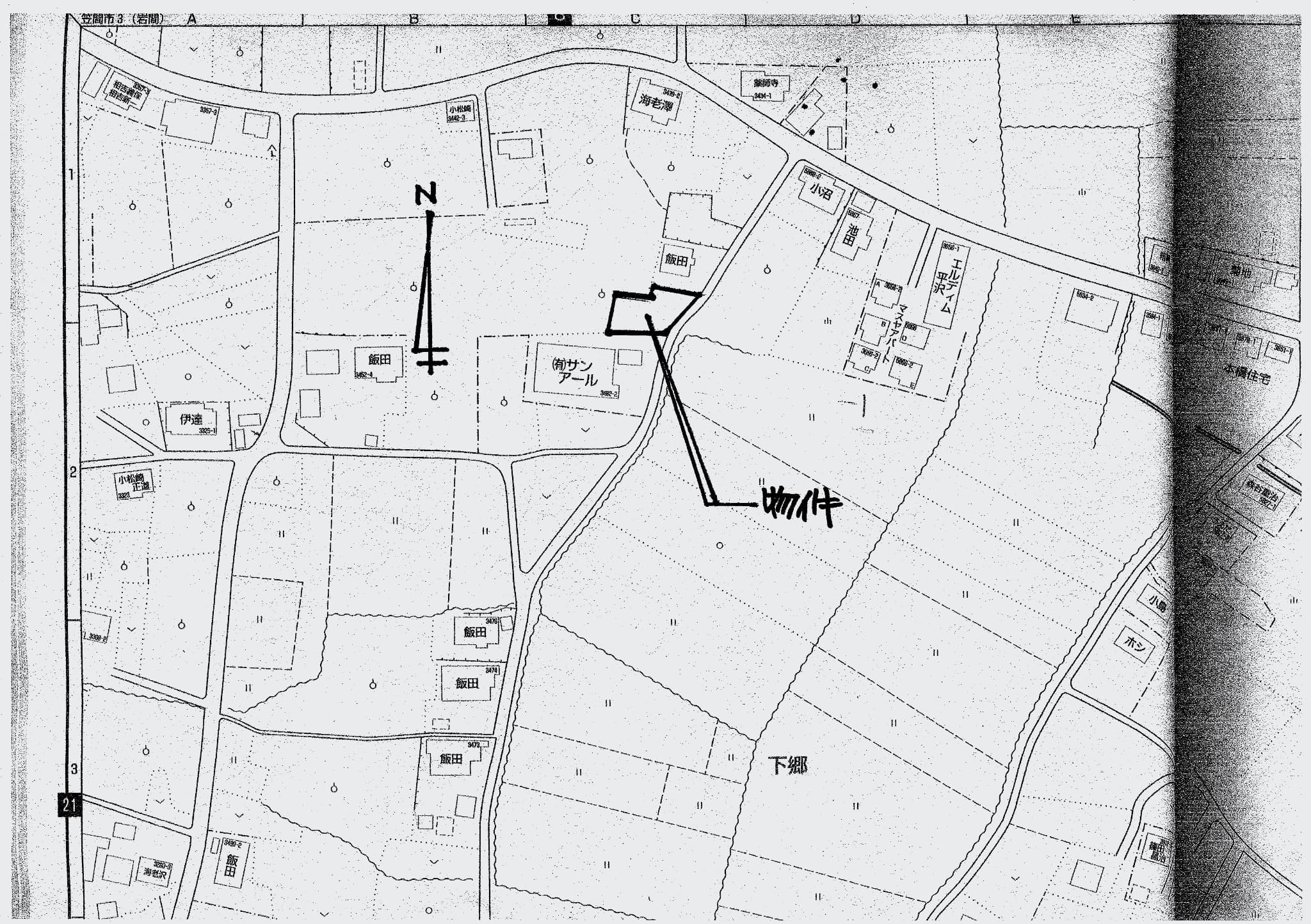 茨城県笠間市下郷C(土地)